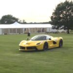 LaFerrari Aperta stunt driving