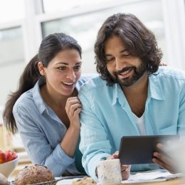 People in the city,USA,An office or apartment interior in New York City. A couple side by side business